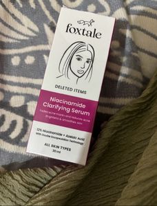 Foxtale Serum And Moisturizer