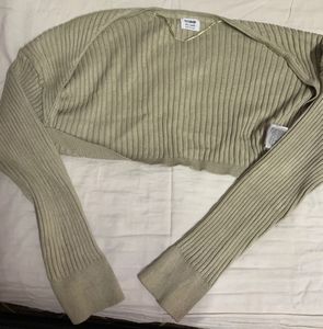 Cropped Knit Shrug