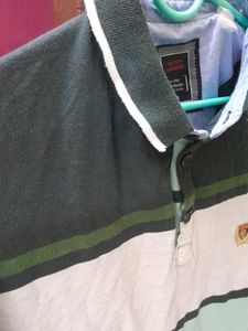 Green Colour Polo T-shirt From Dutch Harbour