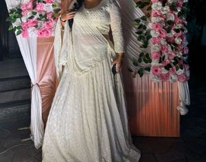 Elegant White Lehenga Choli