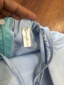 Pastel blue top Small size for girls/ladies