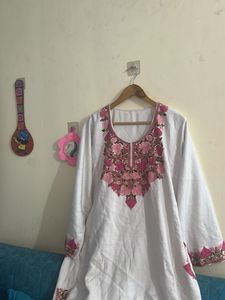 Elegant Embroidered Phiran
