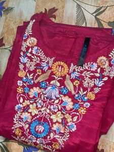 Embroidered Kurta Set