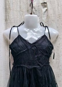 27277. Goth Mini Dress