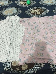 Star Patterned Pajama Set