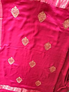 Pink Saree