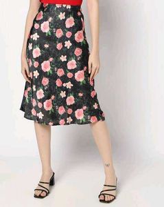 Cute Satin Skirt