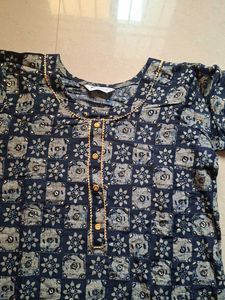 Printed Cotton Kurta