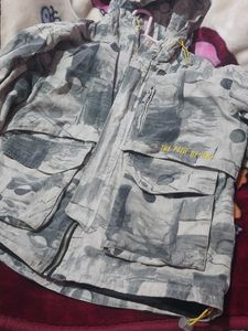 Muddy Army Jacket For Summer And Winter