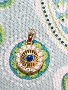 Vintage🥀 Evil Blue Eye 🧿 Pendant ✨️