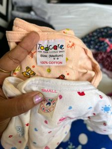 2 Cotton Diapers &amp; Unused Nappie