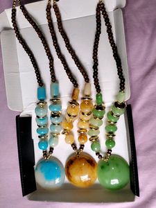 3 Aesthetic Neckpiece 💙💛💚