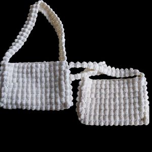 Bubble corchete bag