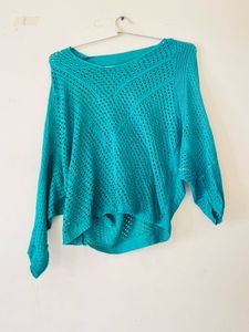 Teal Knit Sweater