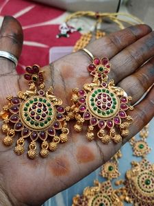 Ruby Stone Jewellery Set