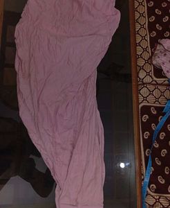 pink Embroidered Kurta with salwar