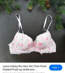 Floral Padded Bra With Beautiful Penty