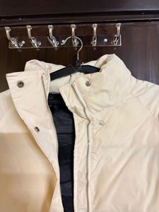 Beige Puffer Jacket