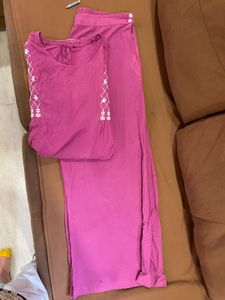 Magenta Kurta Pair