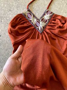 Halter Neck Backless Maxi Dress