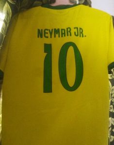 Vintage Brazil #10 Soccer Jersey