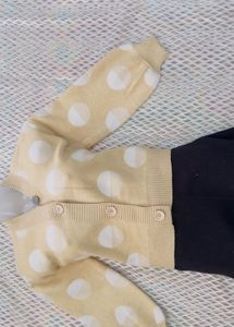 Cute Polka Dot Cardigan