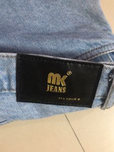Gorgeous Blue And White Denim Jeans