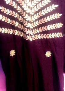 Embroidered Kurti Top