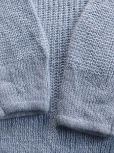 Blue Knit Sweater