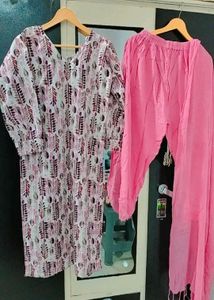 Pink Kurta Set