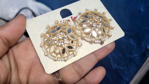 Statement Mirror Earrings
