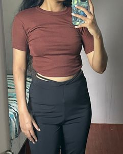 Brown Tee