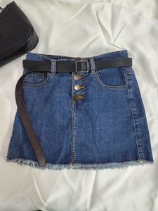 y2k Denim Mini Skirt