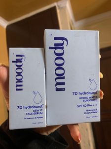 Moody Sunscreen And Serum