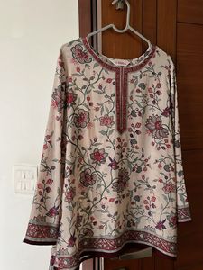 Floral Print Kurta