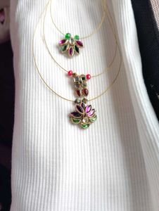 3 kundan invisible chain combo offer