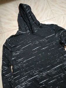 Black Hoodie T-Shirt