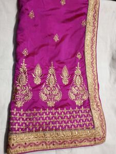 Used Embroidery Design Saree