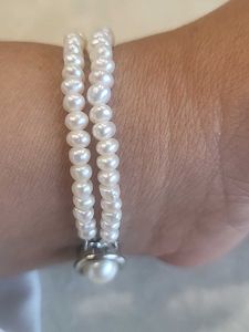 Pearl Turquoise Stone Bracelet