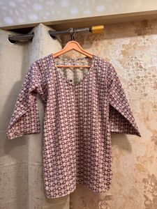 Printed Short Kurti ✨