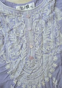 chikankari kurta set