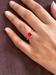 Red Stone Ring