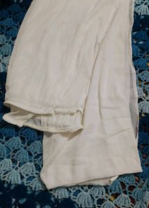 White Ethnic Dupatta