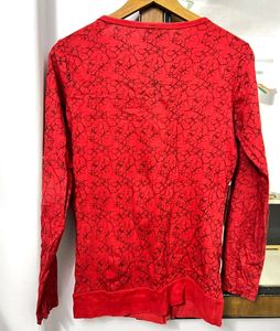 Lightly Used Top With Front Zip
