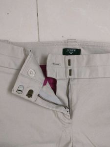 J crew women formal white Shorts