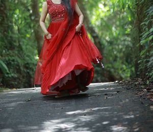 Red Stone Work Lehenga💃👠♥️