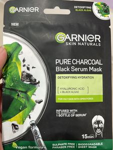 Garnier Pure Charcoal Fake Mask