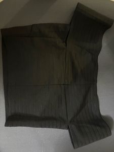 Black Off Shoulder Crop Top