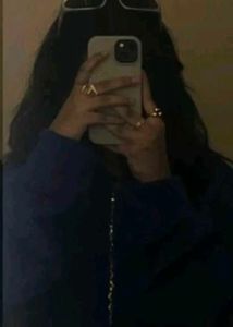 Royal Blue Oversized Hoodie
