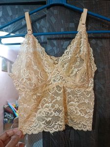 New Bridal Nightwear Bra Brief Set